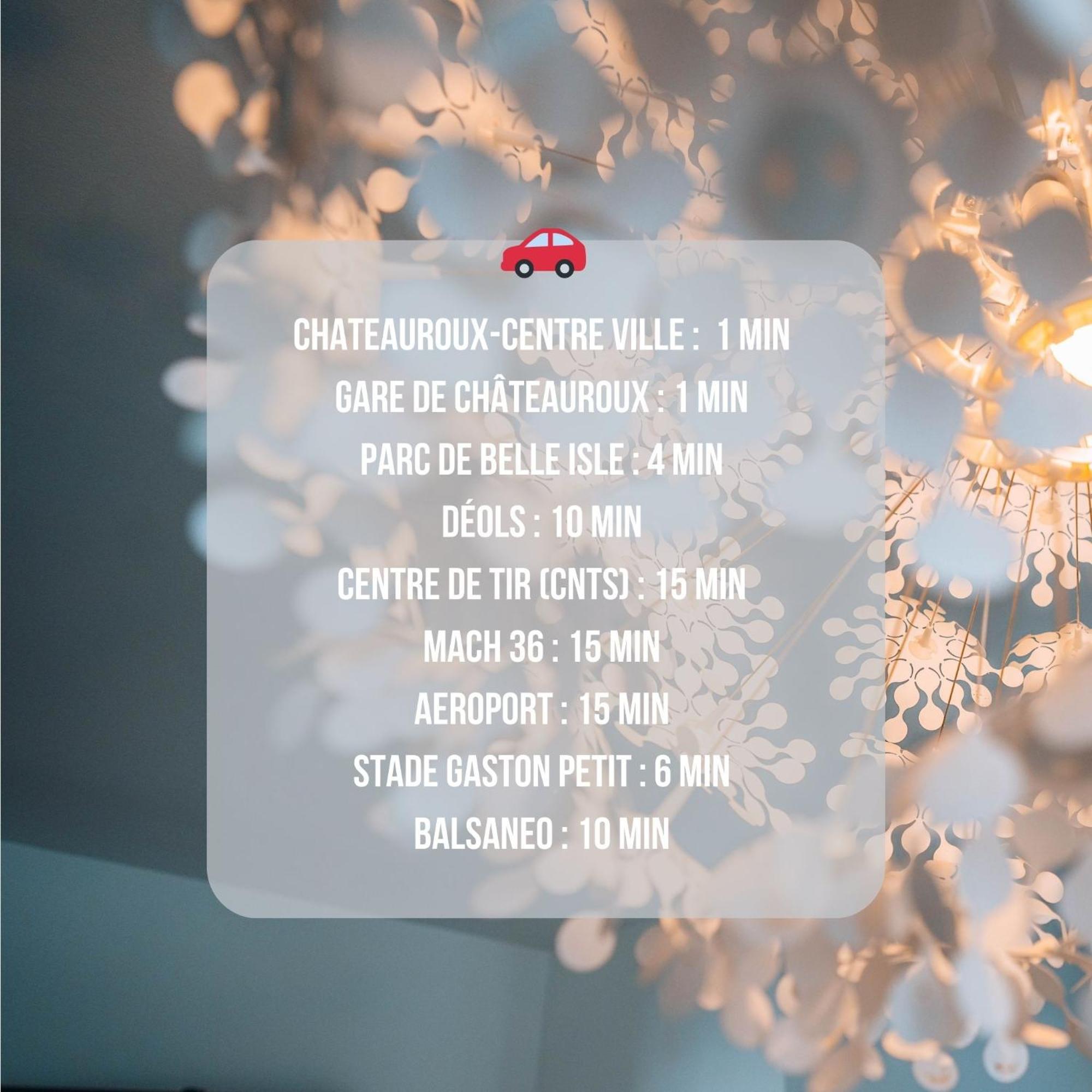 Les Petits Roys - Proche Centre Ville - Cosy Châteauroux Eksteriør bilde